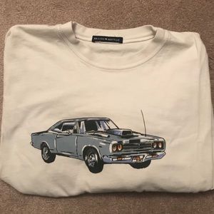 BRANDY MELVILLE Cropped Car T-shirt
